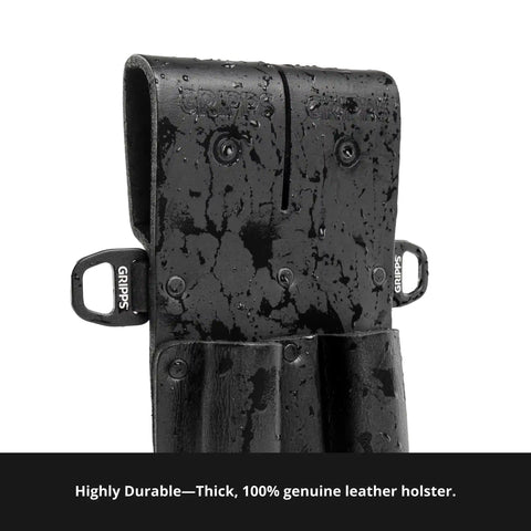 Leather Dual Loop Holster