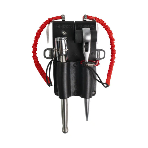 Leather Retractable Dual Loop Holster