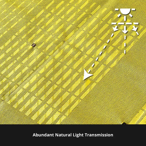 GrippGrid Yellow FR Grid Mesh Matting 27 m x 1.5 m / 90 ft x 5 ft