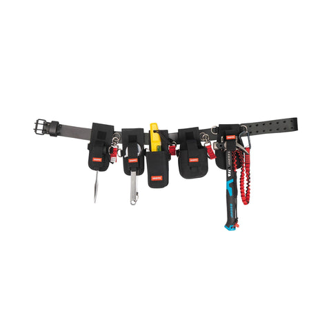 Scaffolders Kit - 5-Tool Retractable with Leather Belt