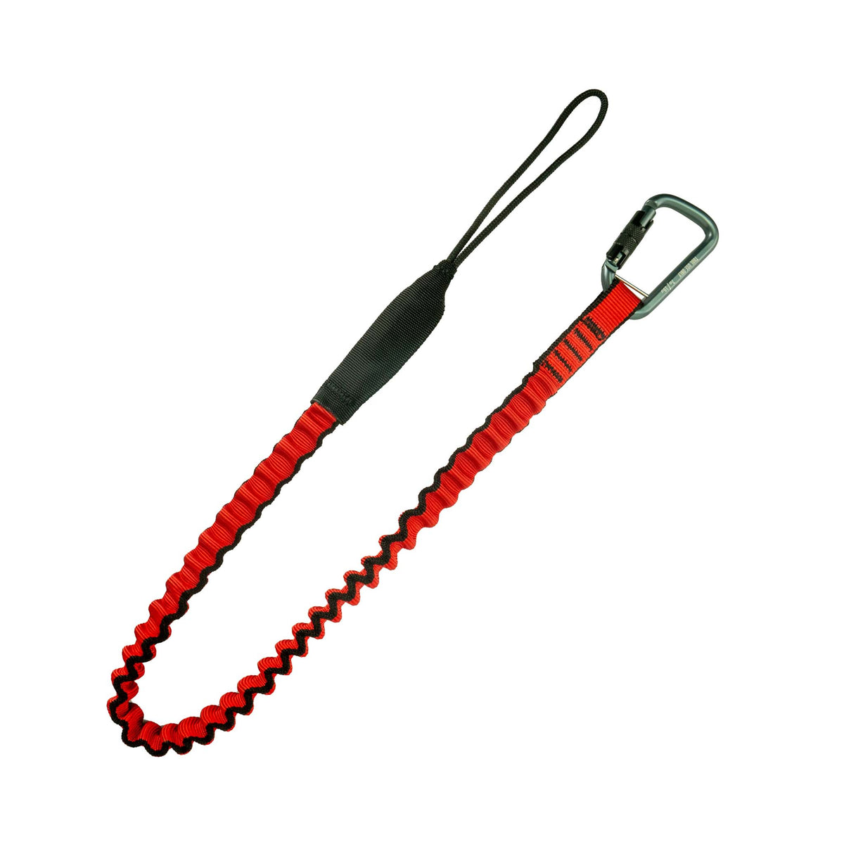 Bungee Tether Dual-Action Carabiner - 7kg / 15lb