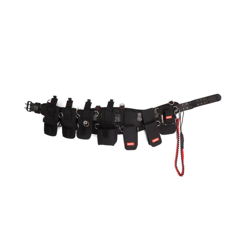 Scaffolders Belt Kit - 7 Tool Retractable with Tool Connector Kits